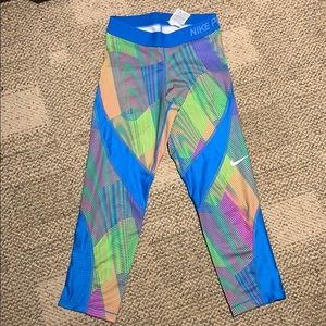 Nike Small Colorful Workout Leggings
